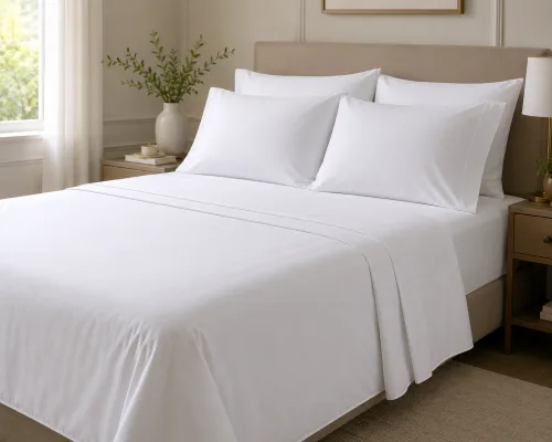 Classic White Bedsheet 6 x 6  (Sheet Only)