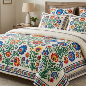 American Polish Bedsheet & Duvet + 4 pillow Cases